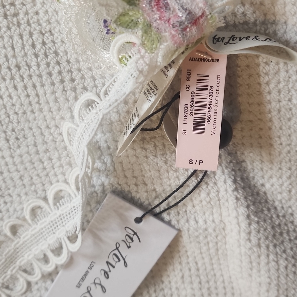 Victoria Secret for Love and Lemons Small Trellis Garter Belt Only 1 - Picture 6 of 7